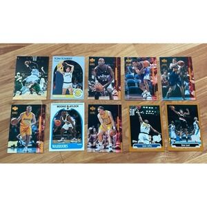 10 NBA‎ Basketball Cards 
Good condition
